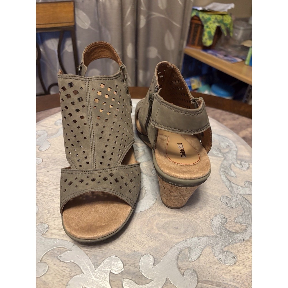 Rockport Cobb‎ Hill Wedge Sandals 9